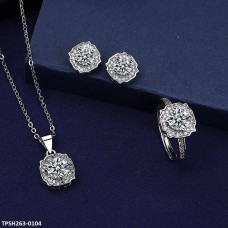 TPSH263 BLX Hexagone Pendant Set