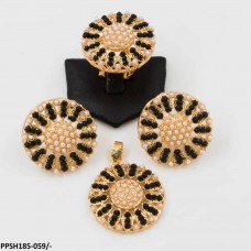 PPSH185 ASM Flower Pendant Set