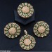 PPSH185 ASM Flower Pendant Set